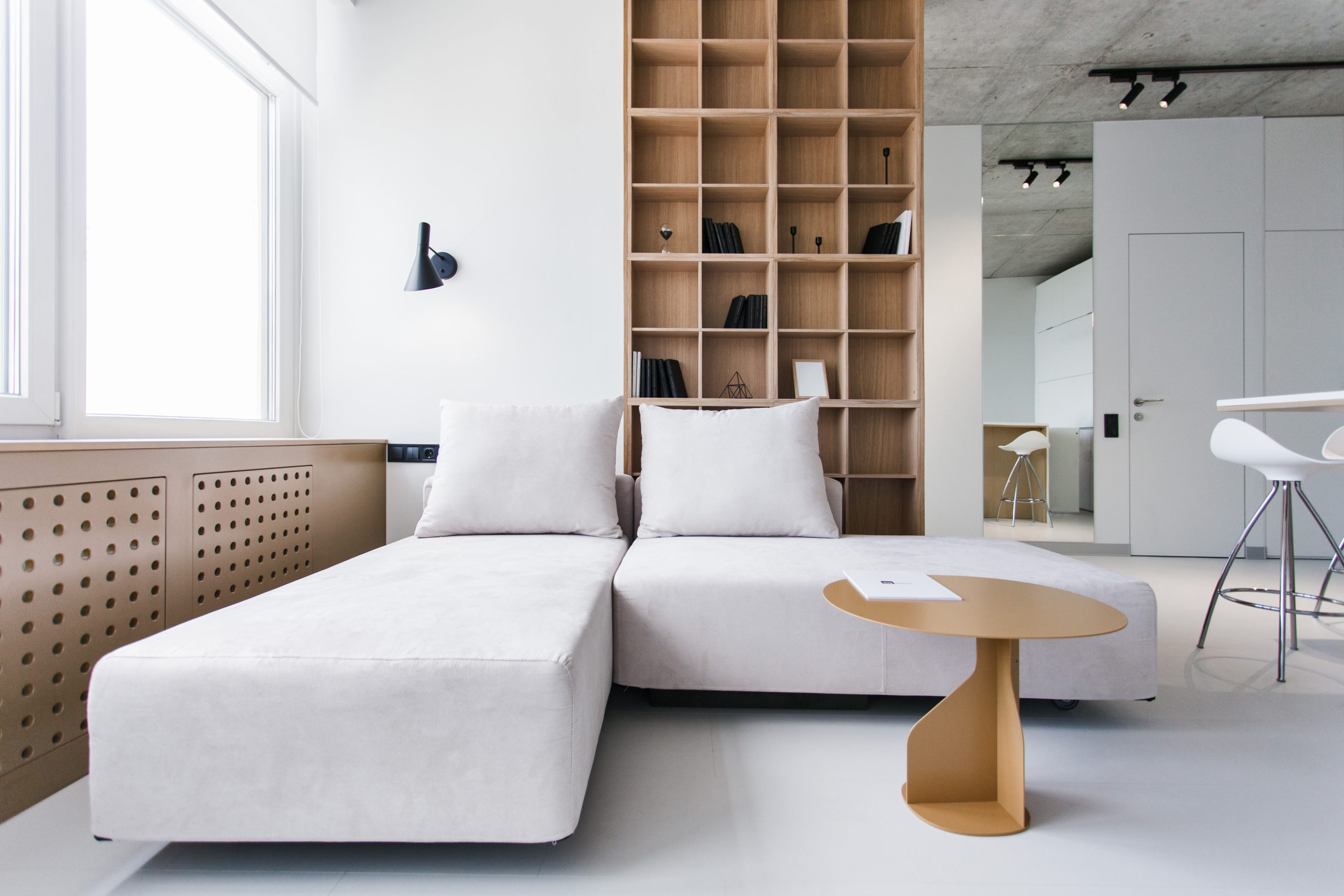Studio with a sea view