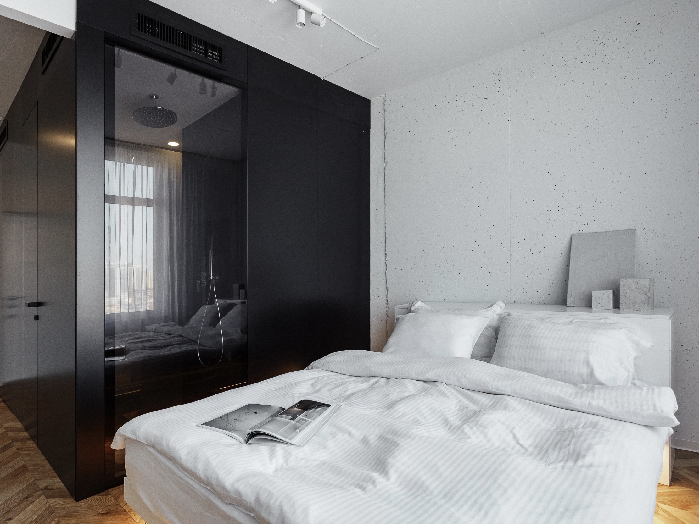 Studio with a sea view
