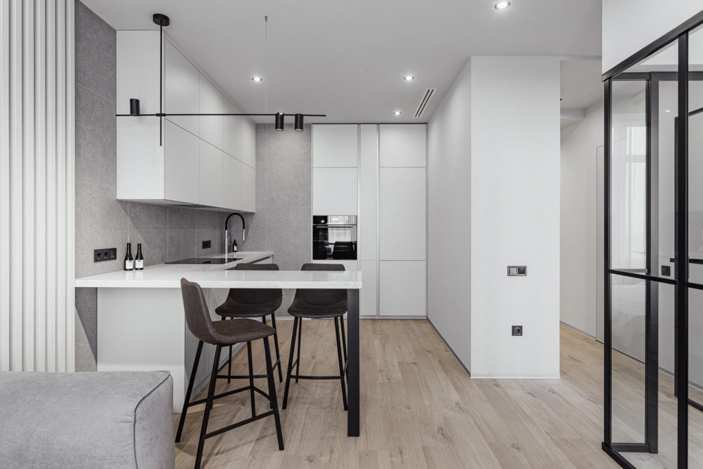 One-bedroom apartment with a sea view