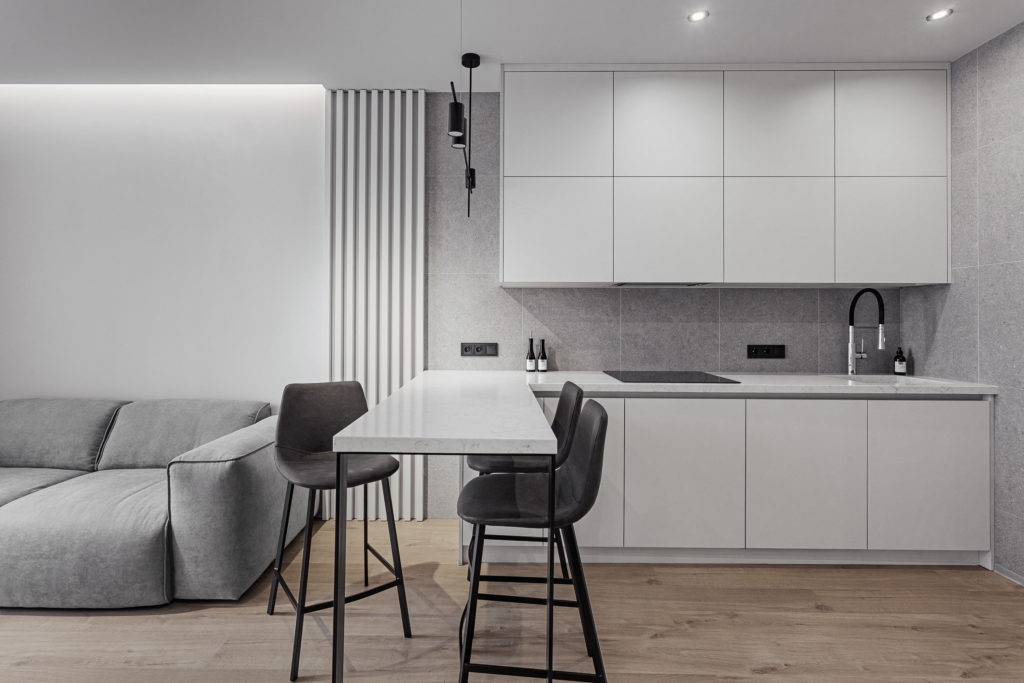 One-bedroom apartment with a sea view
