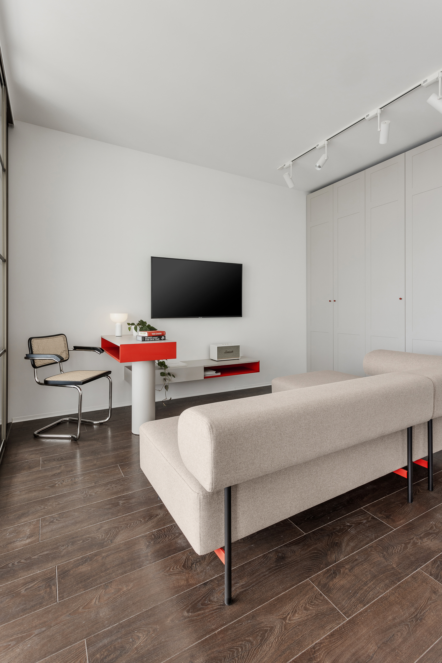 Studio with a panoramic sea view