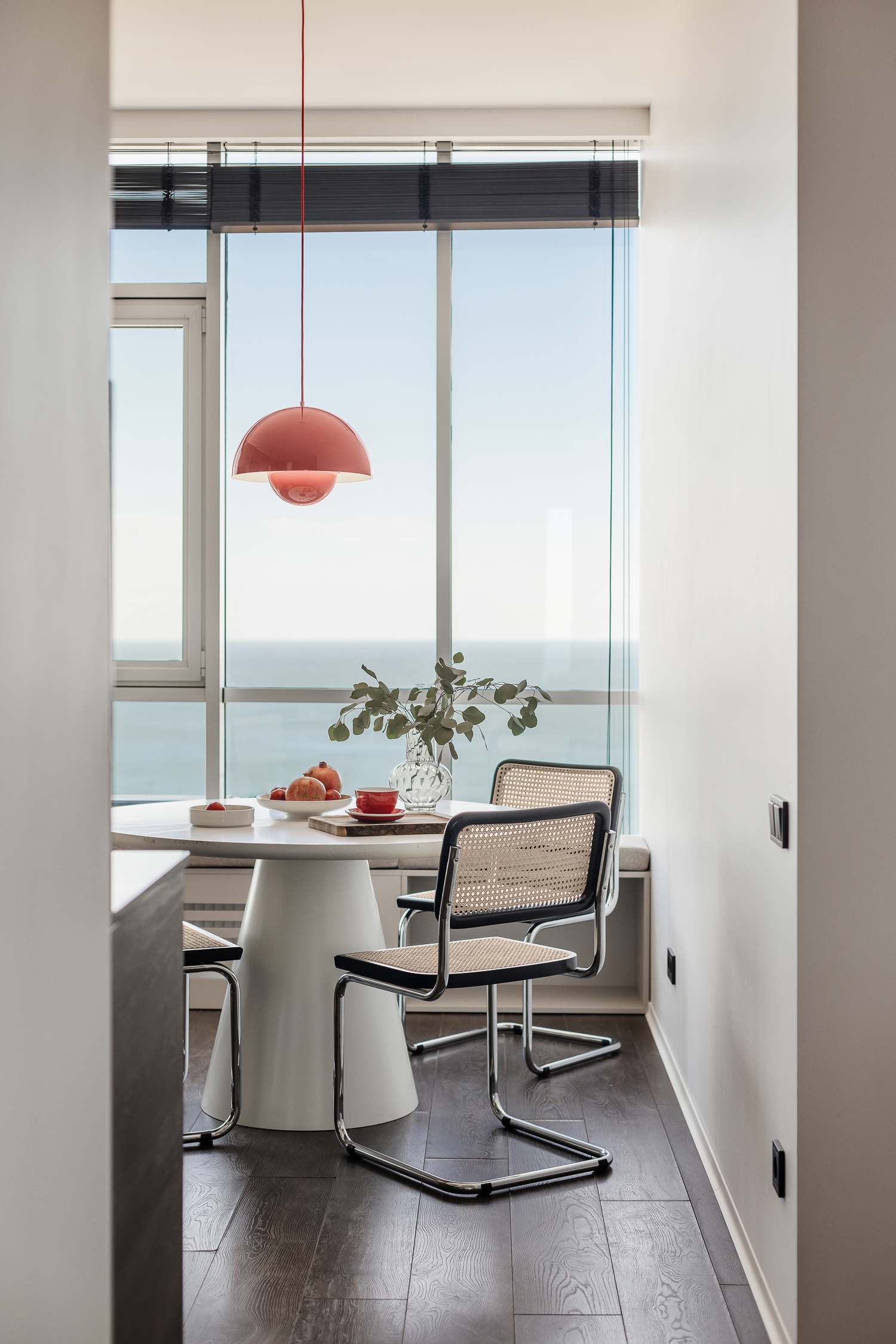Studio with a panoramic sea view