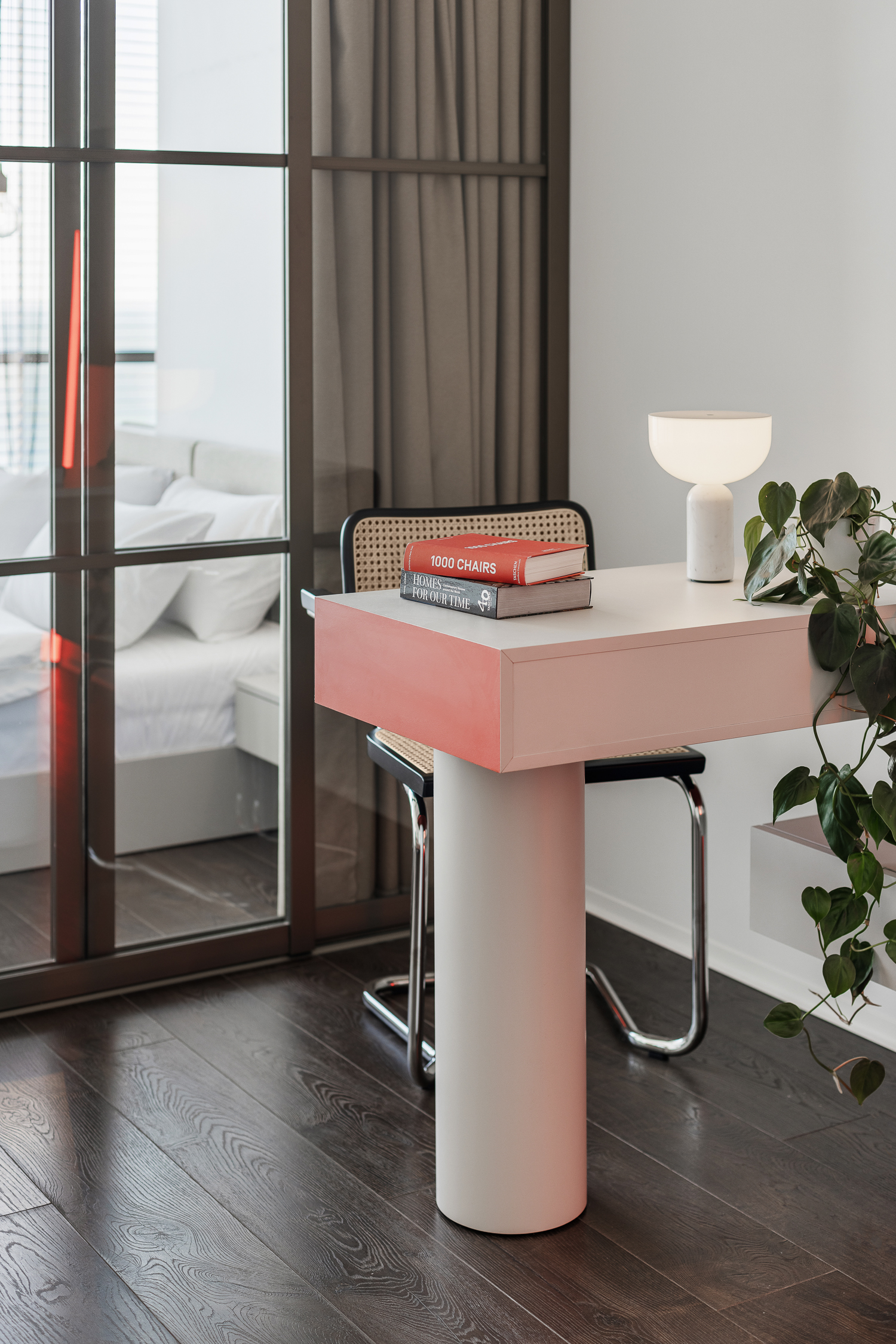 Studio with a panoramic sea view