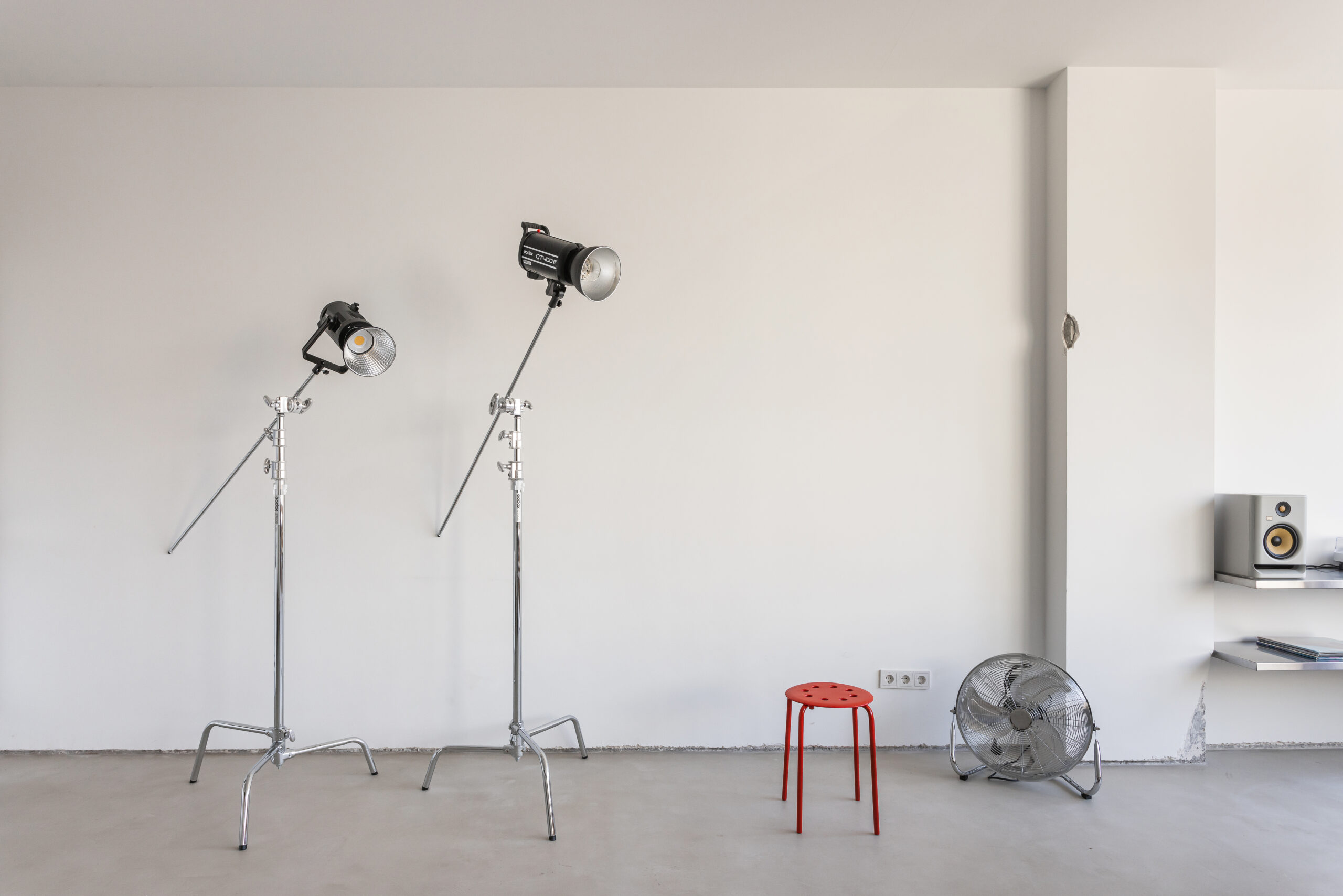 two-bedroom apartments with a panoramic city view and Godox Studio Flashes Photo Equipment